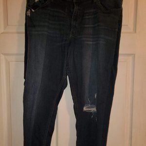 Fashion Nova sz 20 distressed skinny jeans